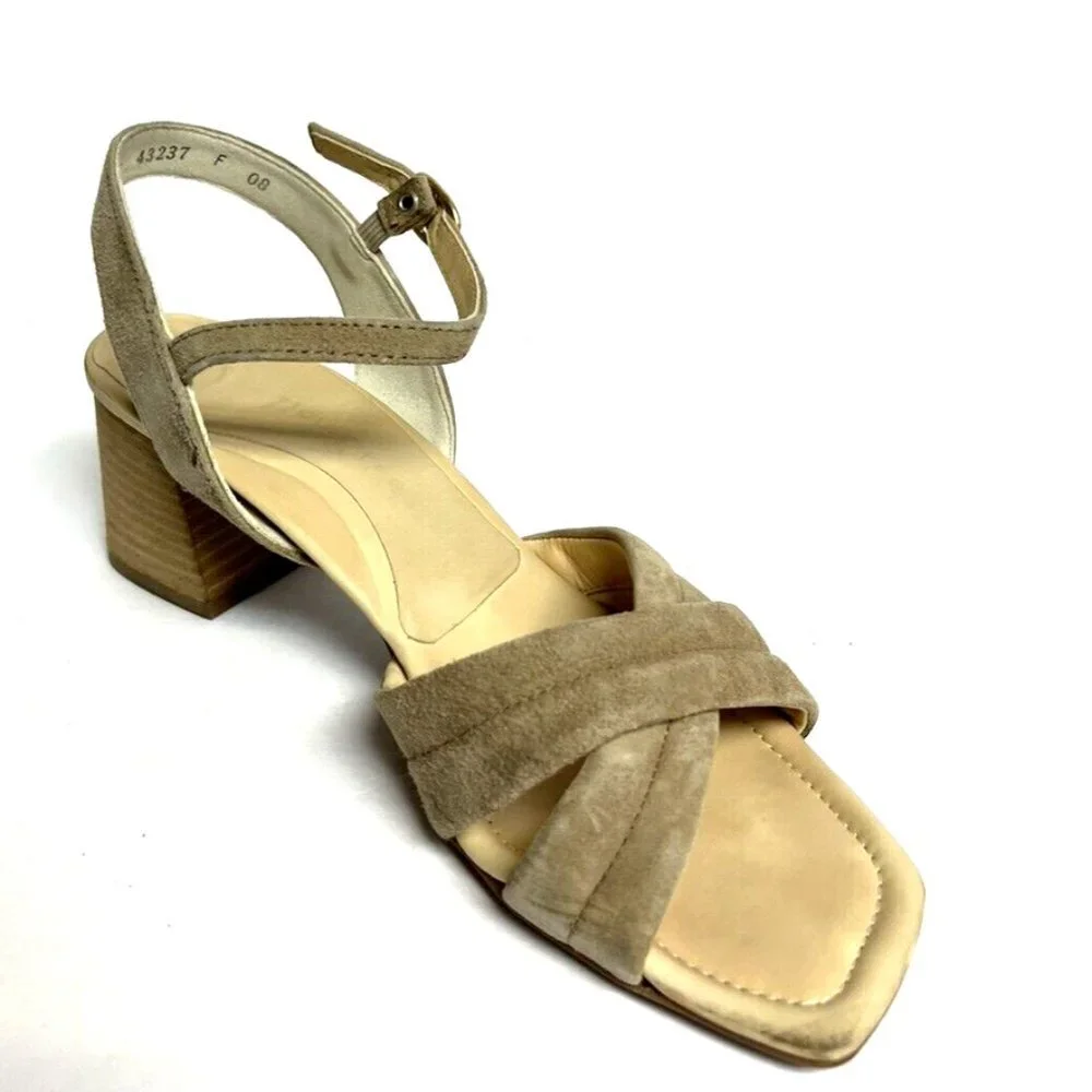 Paul Green Womens Super Soft Sandal Suede Size UK7 M US9.5